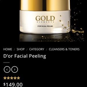 Gold Elements facial peeling